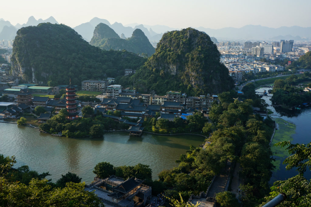 The limestones at Yangshuo