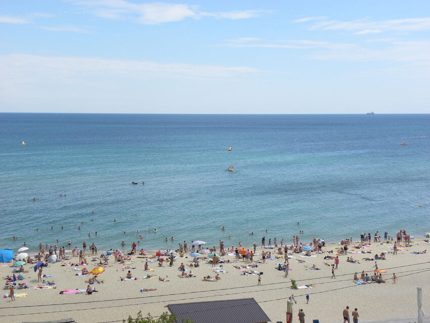 City Beach, Chornomorsk, Odessa Oblast, Ukraine