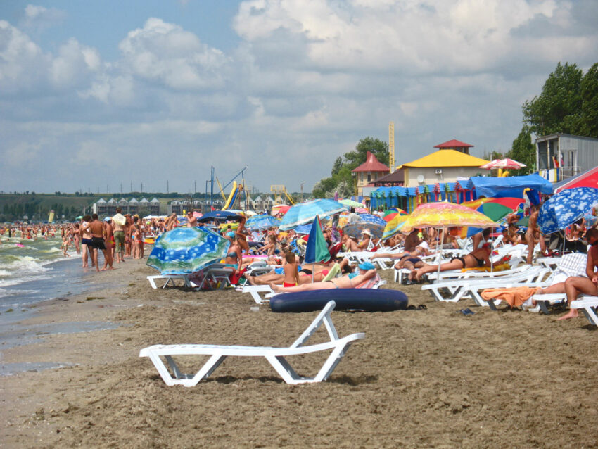 Koblevo Beach, Kobleve, Ukraine