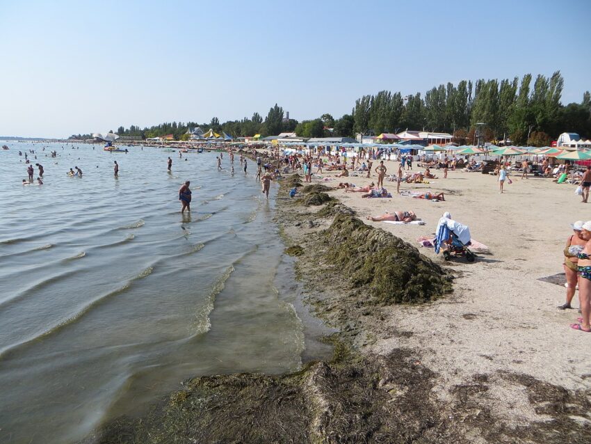 Skadovs'k Beach, Kherson Oblast, Ukraine