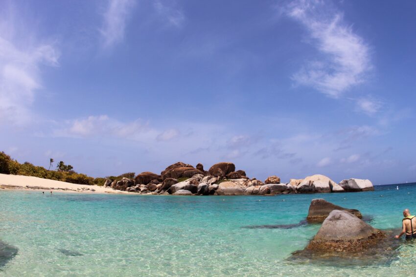 The Baths beach, Virgin Gorda, US Virgin Islands
