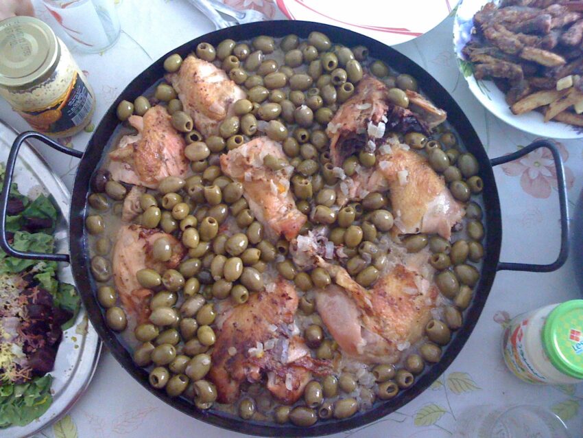 Algerian Food Tajine Zitoune