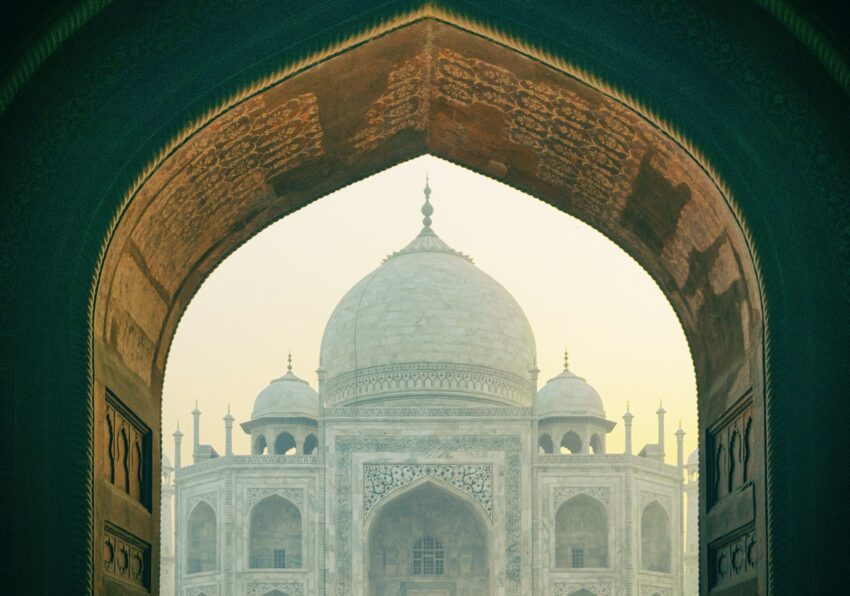 Sourced by Victor Lavaud on Pexels - Under Creative Commons License
https://www.pexels.com/photo/taj-mahal-through-an-arch-3361480/