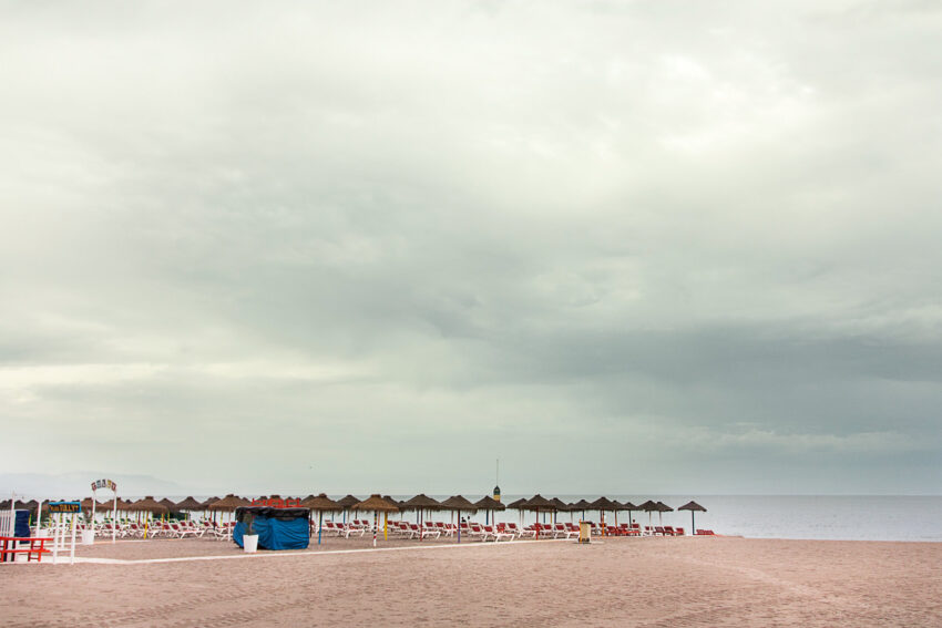 Cristo Beach, Malaga, Spain