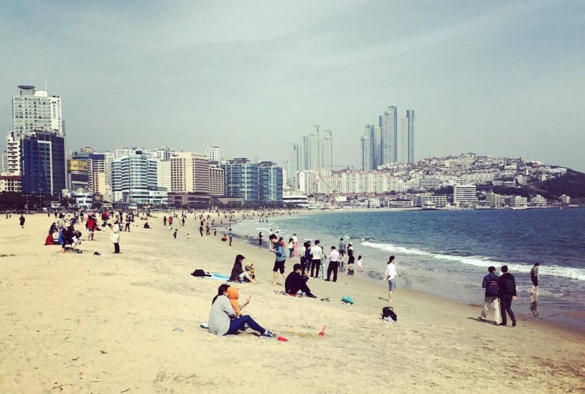 Haeundae Beach, Jung-dong, South Korea