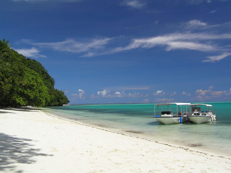 Honeymoon Beach, Peleliu, Palau