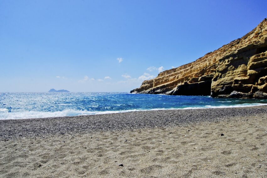 Mata Beach, Matala, Timbaki, Crete