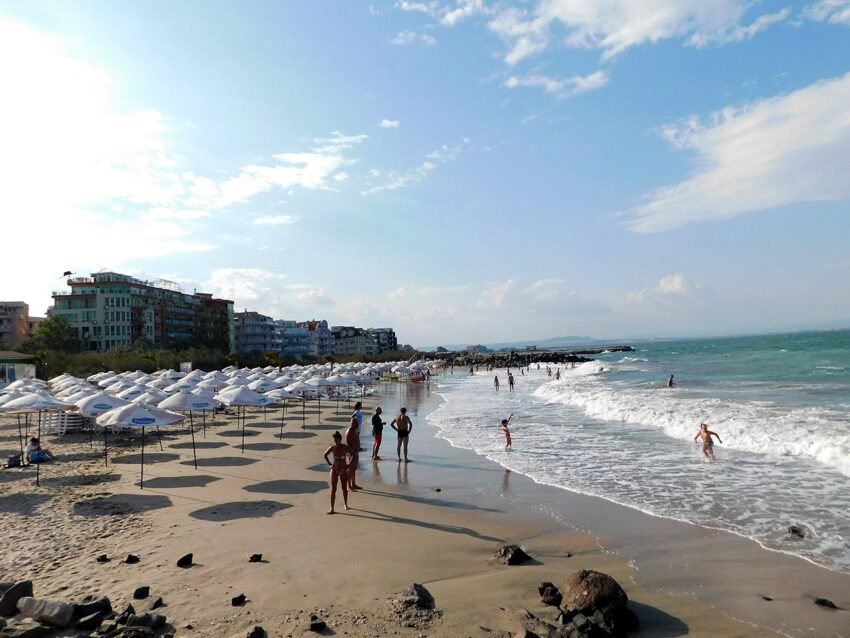Pomorie Beach, Pomorie, Bulgaria