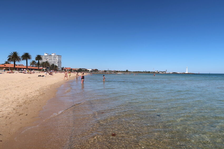 St Kilda beach, Victoria, Australia
