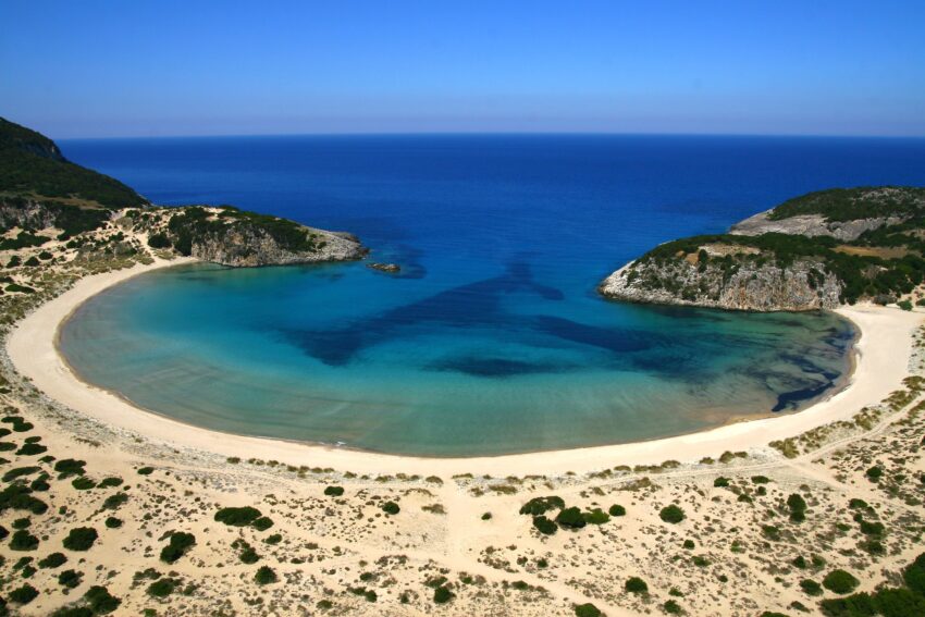 Voidokilia Beach, Pylos, Greece
