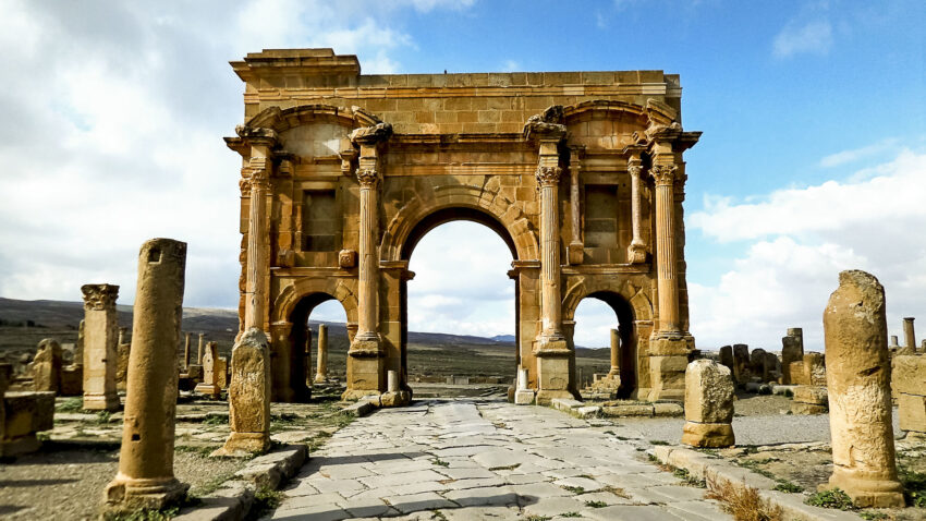 Best Places to Visit in Algeria - Roman Ruins Timgad