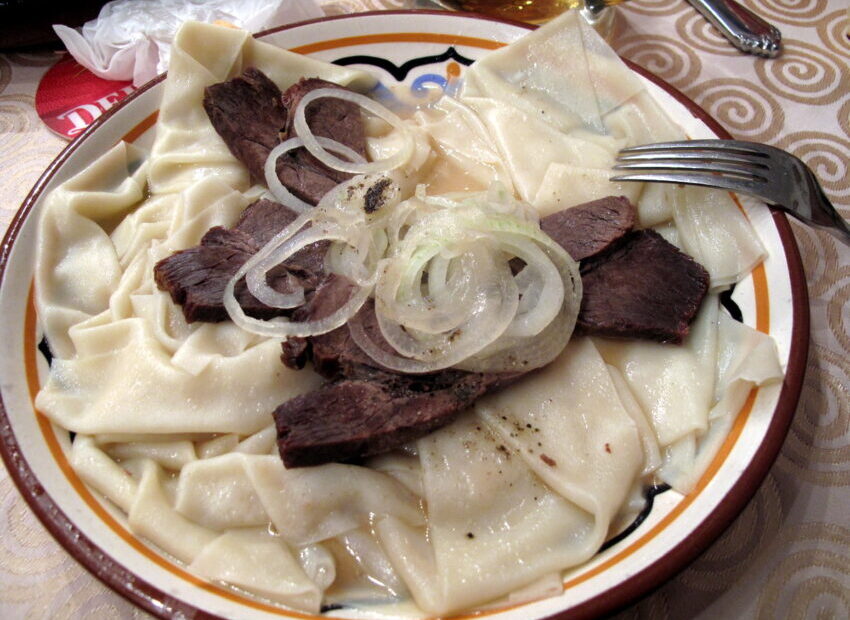 Traditional Kazakhstani Foods, Beshbarmak