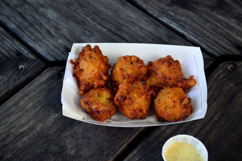 Traditional Kittitian Foods, Conch Fritters