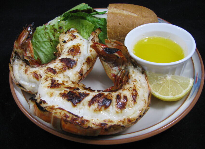 Traditional Barthélemois Foods, Grilled Lobster