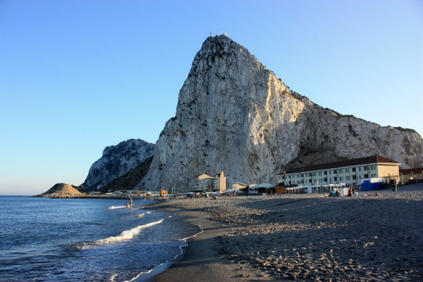 Levante Beach, Northeastern Gibraltar