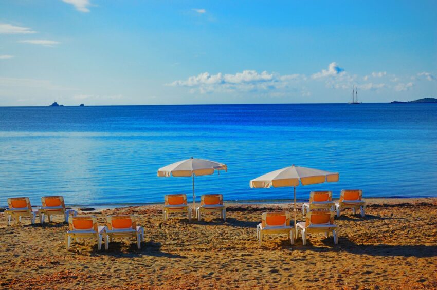 Platja de ses Figueretes Beach, Balearic Islands