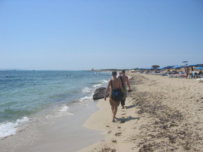 Platja des Cavallet Beach, Ibiza, Balearic Islands