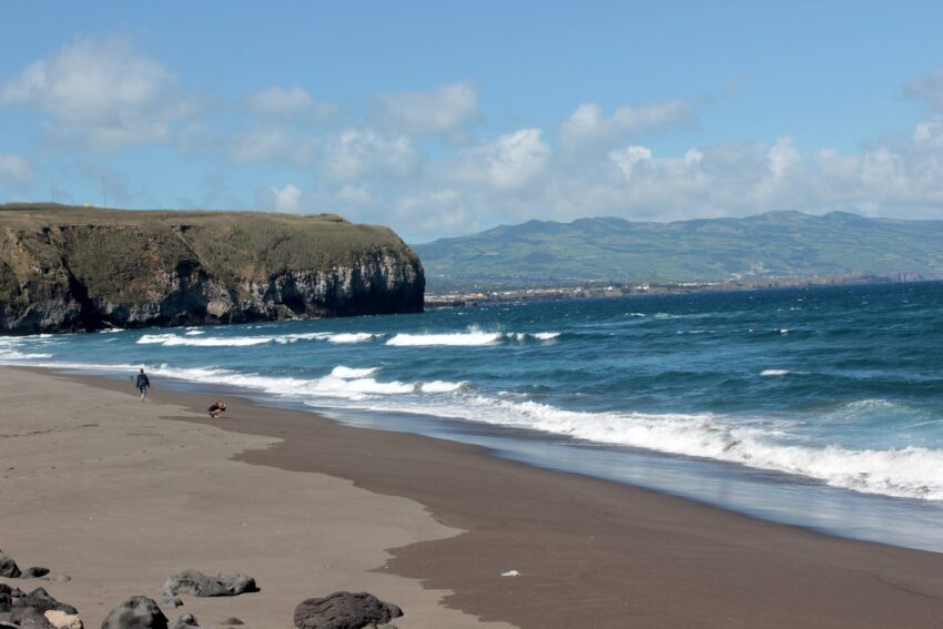 Santa Bárbara Beach, Ilha de São Miguel, Ribeira Grande, Azore