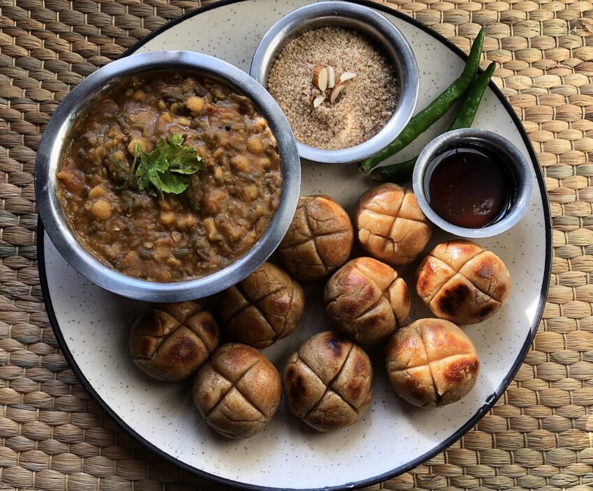 Traditional Banarasi Foods, Baati Chokha